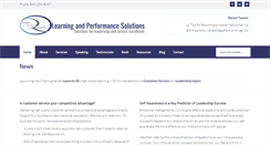 Desktop Screenshot of learningandperformancesolutions.com